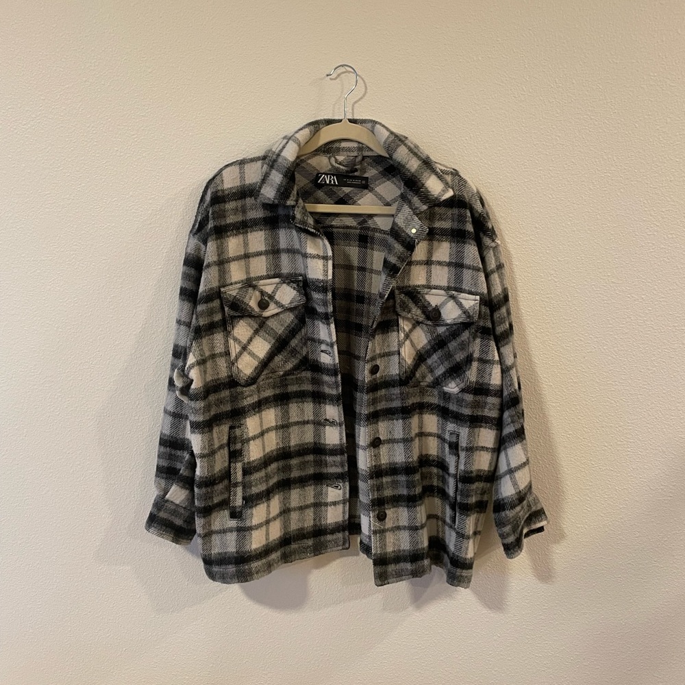 Zara Plaid Jacket